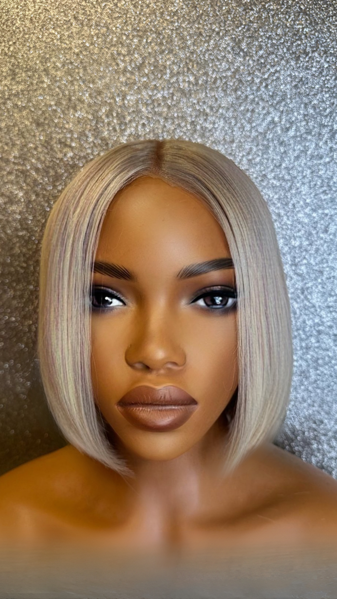 Glueless HD Lace Closure Bob Wig #613