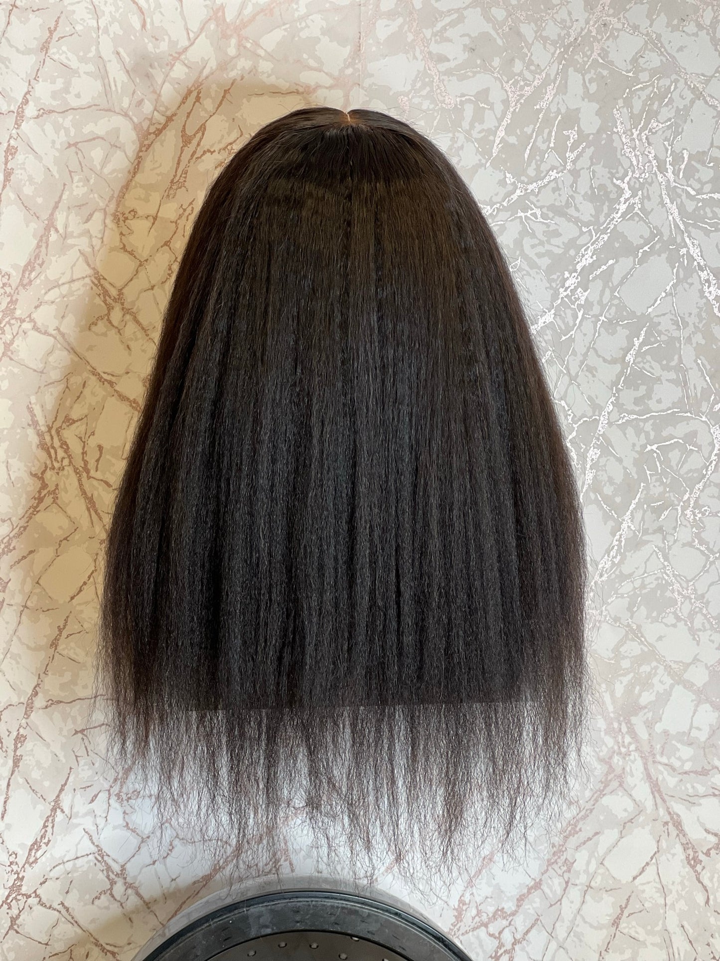 HD Lace closure Kinky Straight Wig
