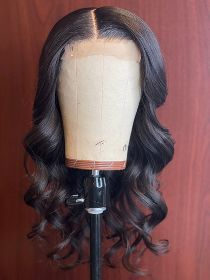 Glueless 5x5 HD lace Body Wave Wig