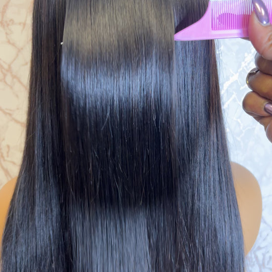 HD Lace Closure Bone Straight Wig