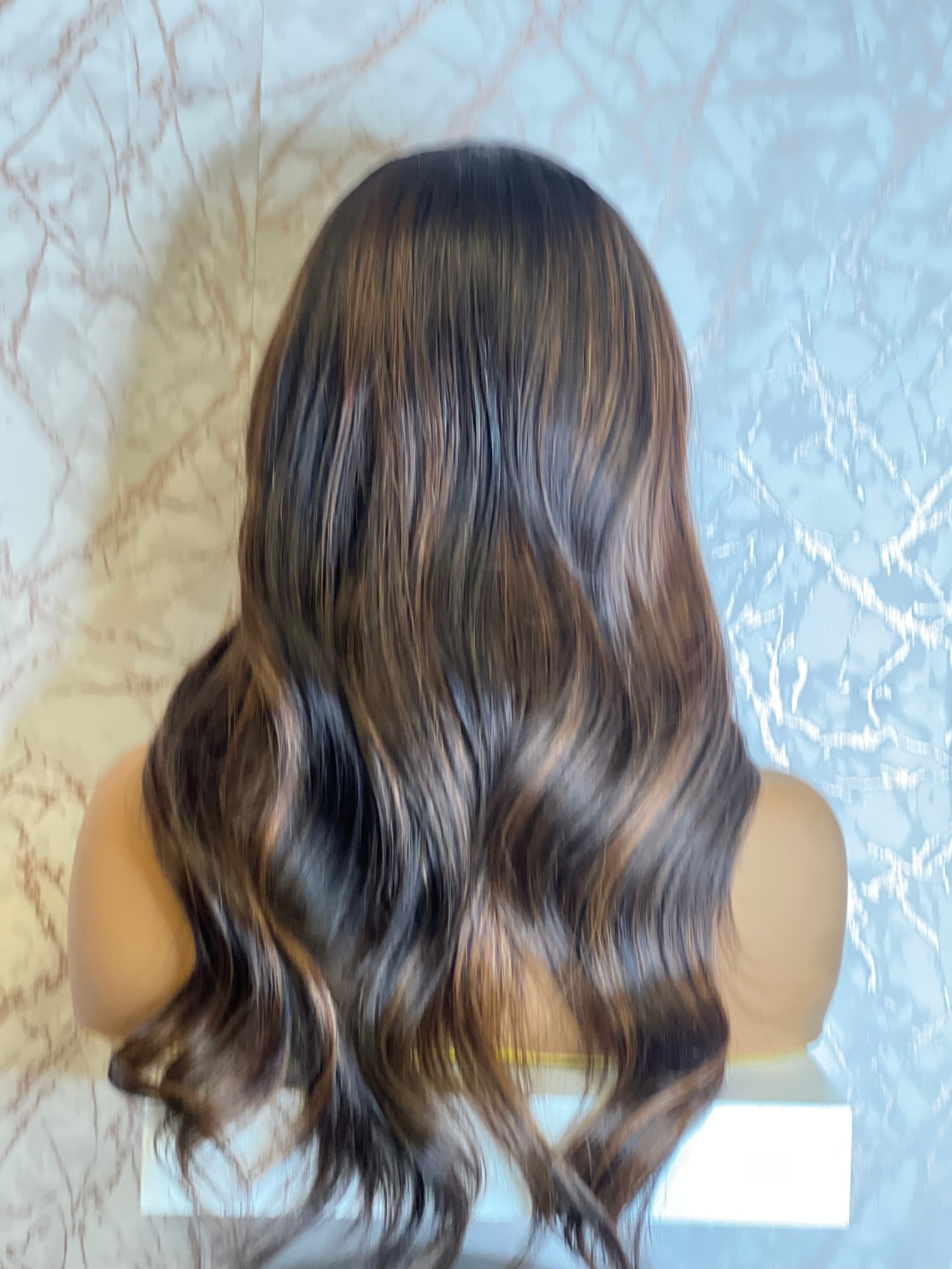 5x5  HD Lace Closure Body Wave Wig w/ Highlights