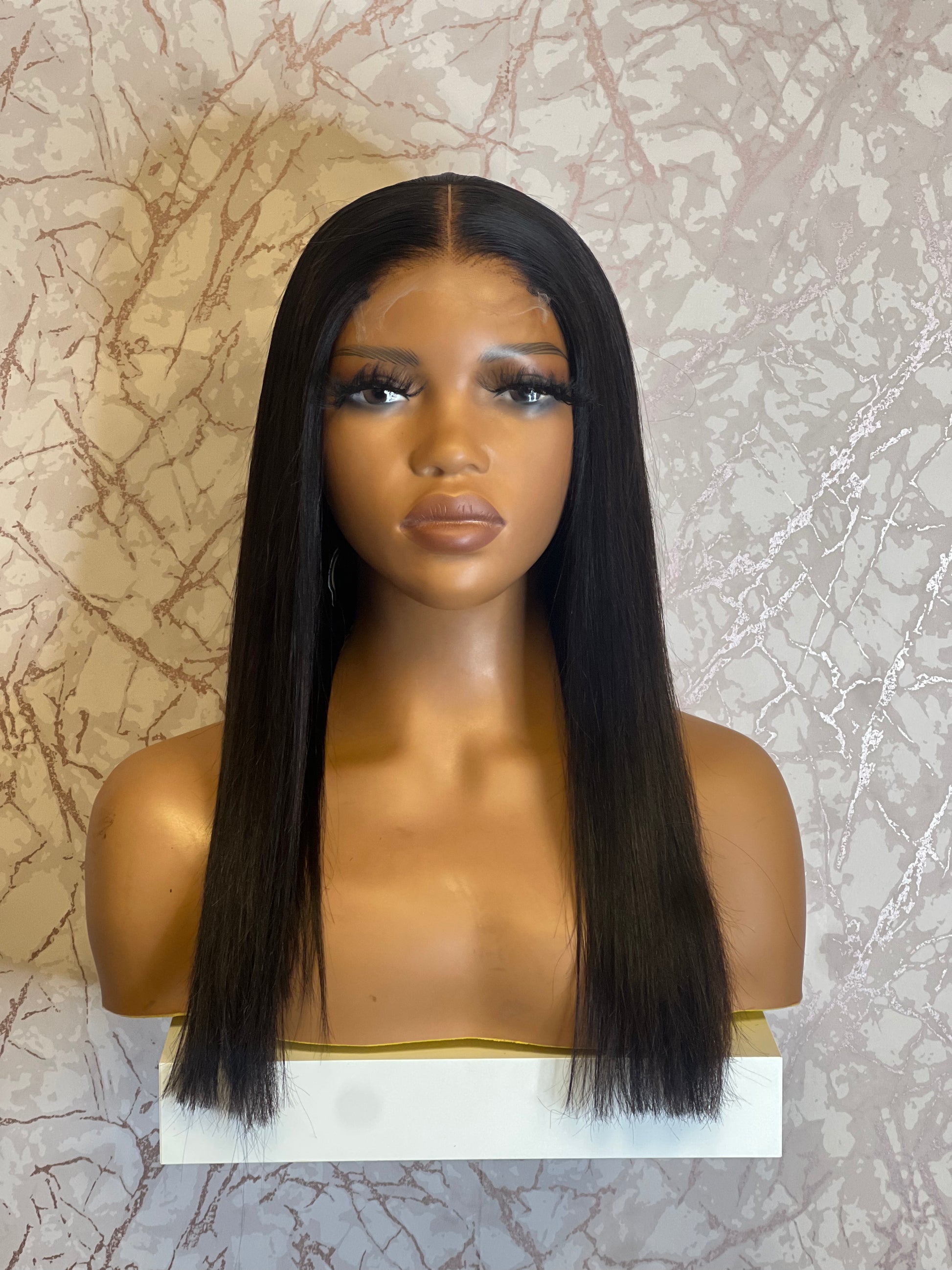 HD Lace Closure Bone Straight Wig