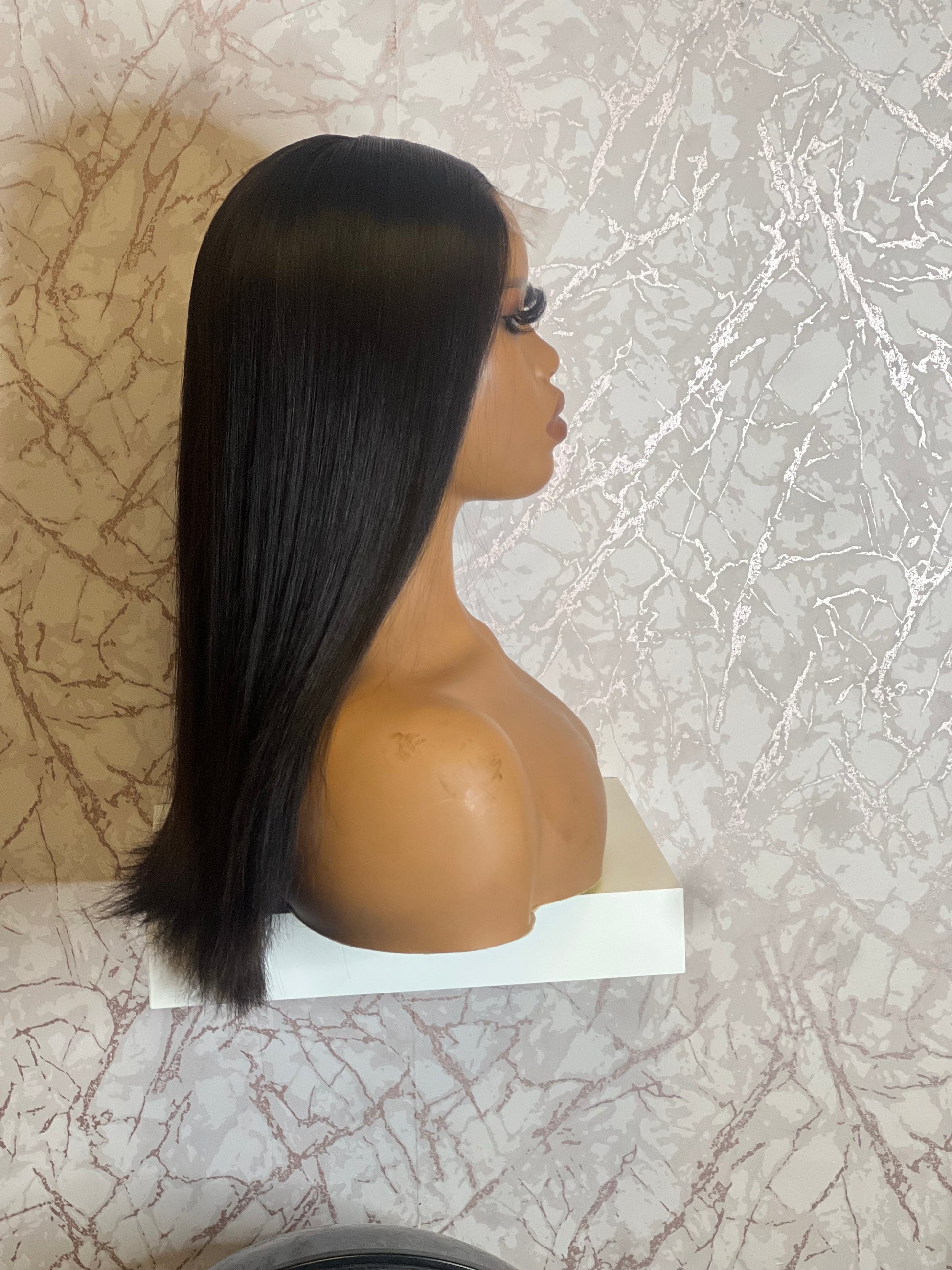 HD Lace Closure Bone Straight Wig